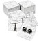 Jewelry Display Cards in Marble Design (2 x 2 Inches, 300-Pack)